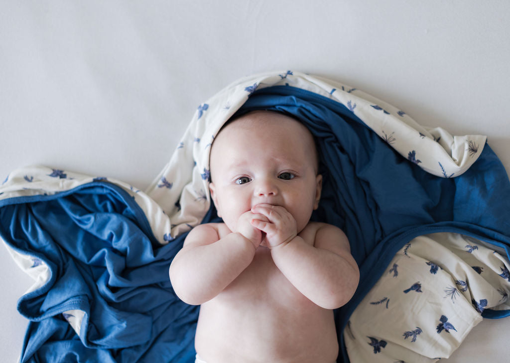 Blue Jays Bamboo Blanket - 47in X 47in Double Layered Blanket