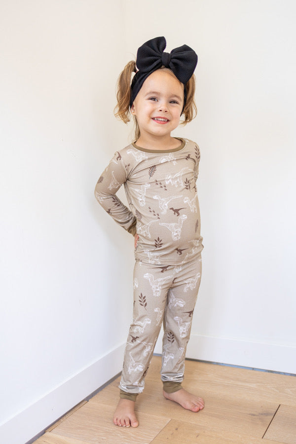 VelociNAPtor - Bamboo Long Sleeve 2 Piece Set