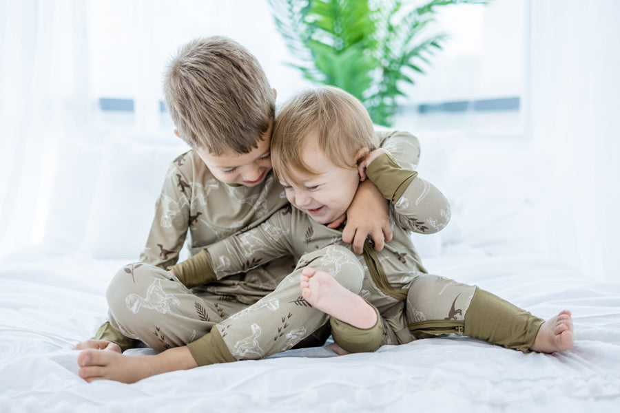 VelociNAPtor - Bamboo Long Sleeve 2 Piece Set