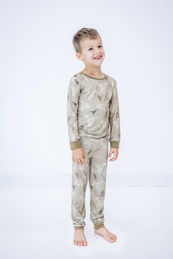 VelociNAPtor - Bamboo Long Sleeve 2 Piece Set