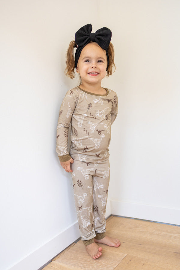 VelociNAPtor - Bamboo Long Sleeve 2 Piece Set