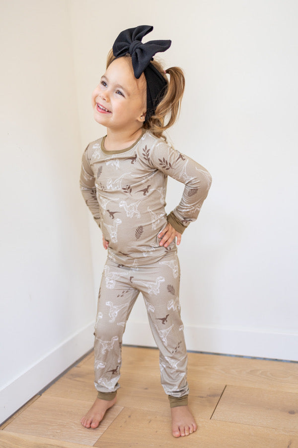 VelociNAPtor - Bamboo Long Sleeve 2 Piece Set