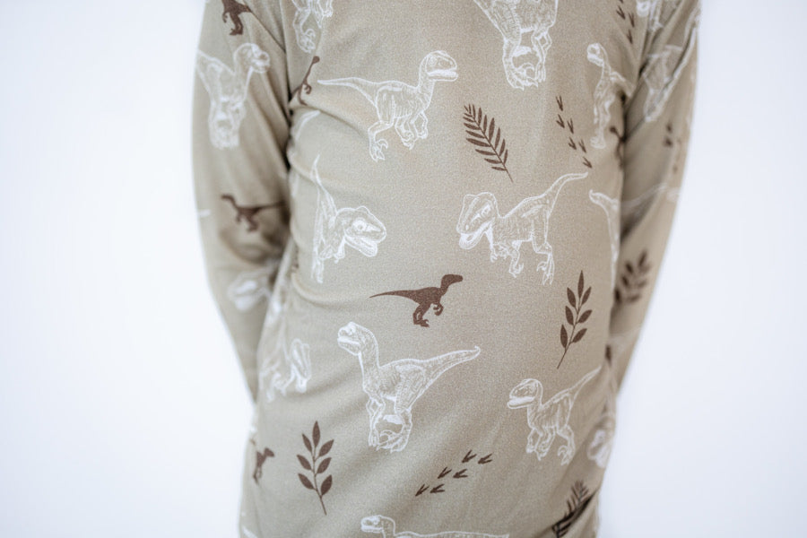 VelociNAPtor - Bamboo Long Sleeve 2 Piece Set